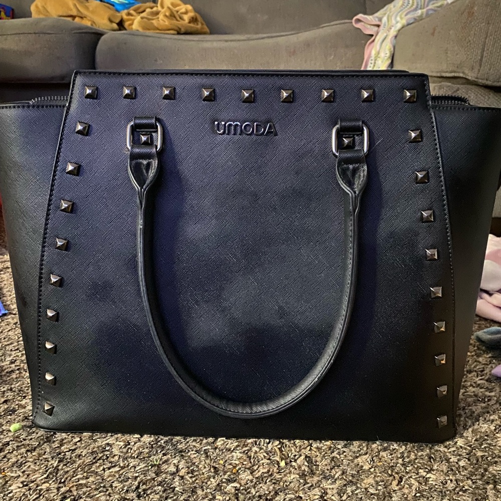 Undos Black 17 inch Laptop Bag